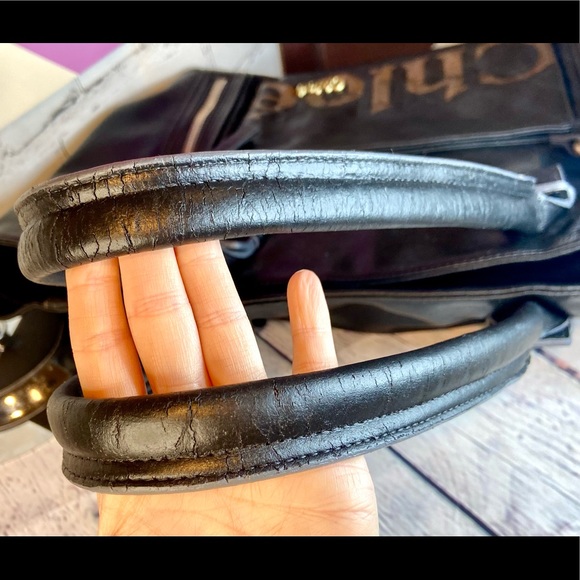 Chloe black leather shoulder bag - Picture 5 of 16